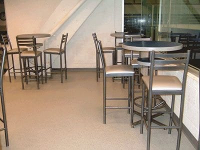 round bar tables with stools