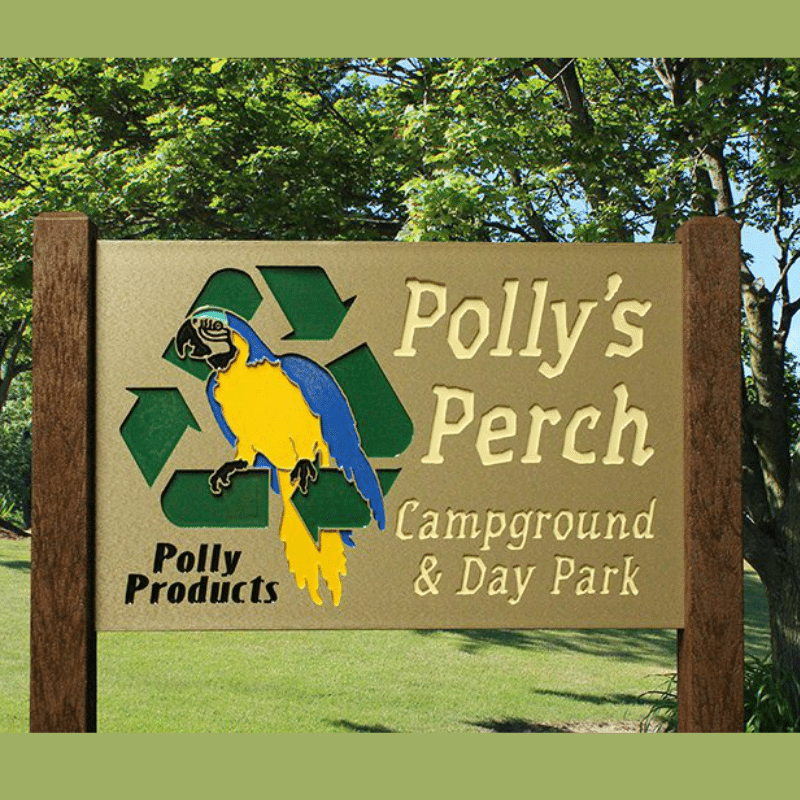 Polly’s Perch Sign