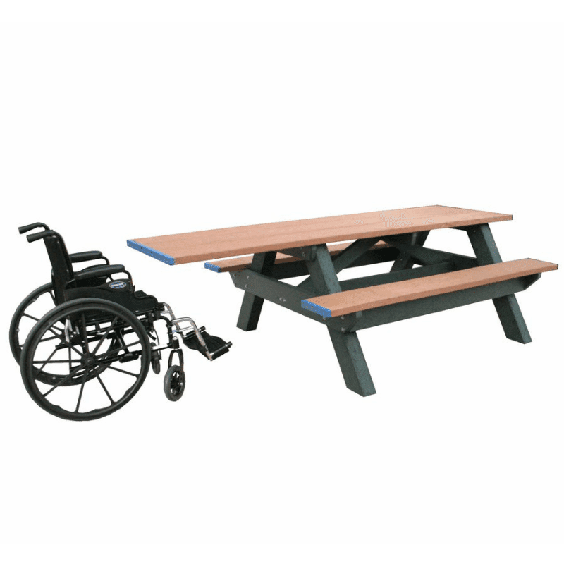 ada compliant universal access picnic table